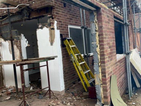 Lintel Installation for Patio Doors