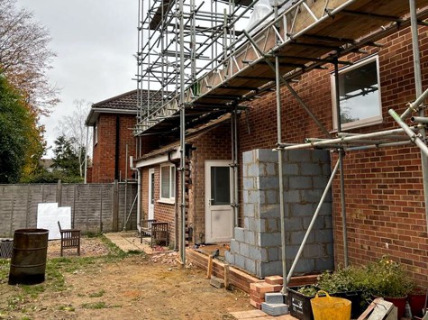 rear house extension
